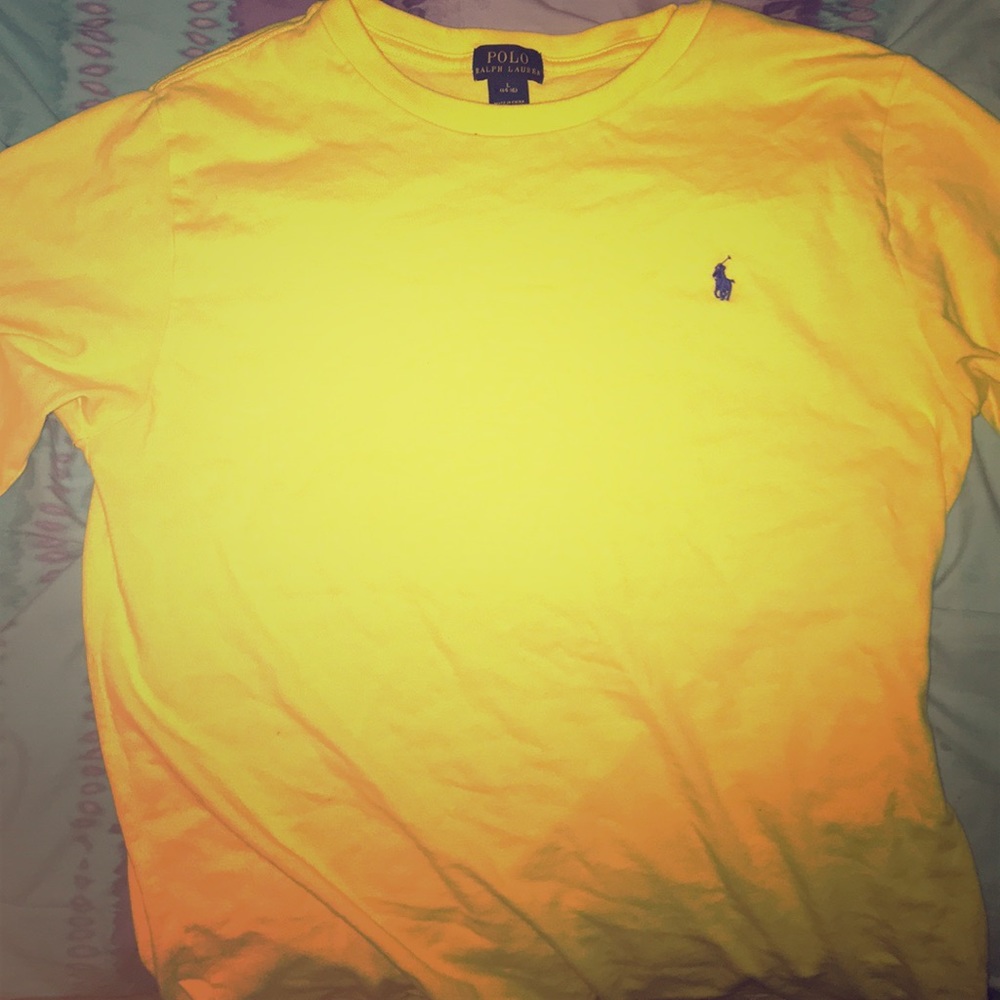 Yellow Ralph Lauren t-shirt